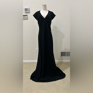 Black evening dress